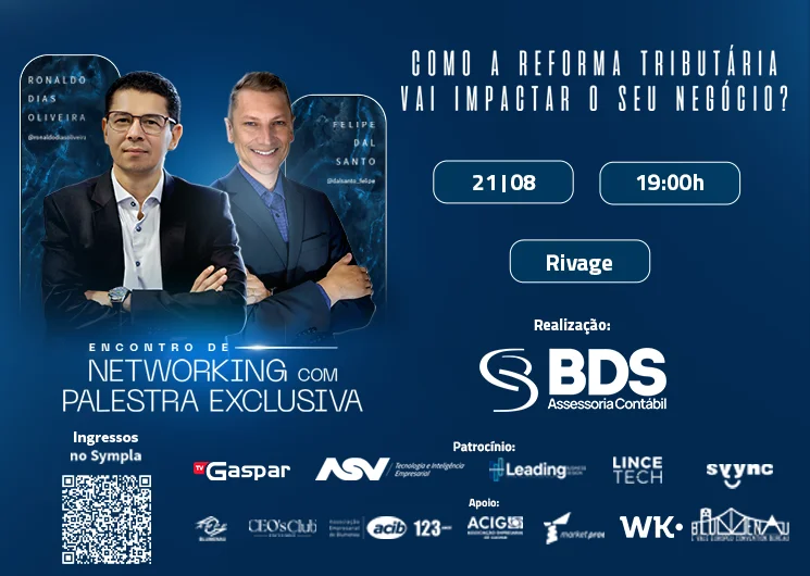 Reforma Tributária: ASV patrocina evento estratégico da BDS