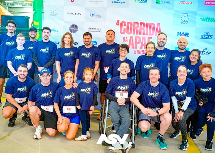 Grupo ASV participa da 4ª Corrida da APAE de Brusque 2026